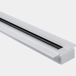 Шинопровод однофазный встраиваемый белый, TR-RC-WH-2