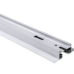 Профиль шинопровода снизу, продольные монтажные отверстия