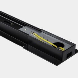 Шинопровод однофазный встраиваемый черный, TR-RC-BL-2