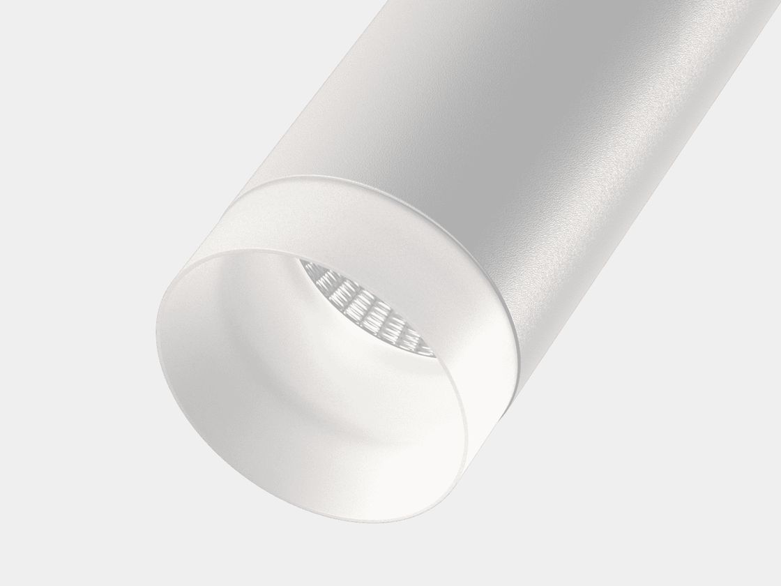 Белый акриловый дефлектор Mini Villy, вид под углом