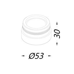 Дефлектор сменный для светильников MINI VILLY, Белый акрил, MINI-VL-DFL-AC