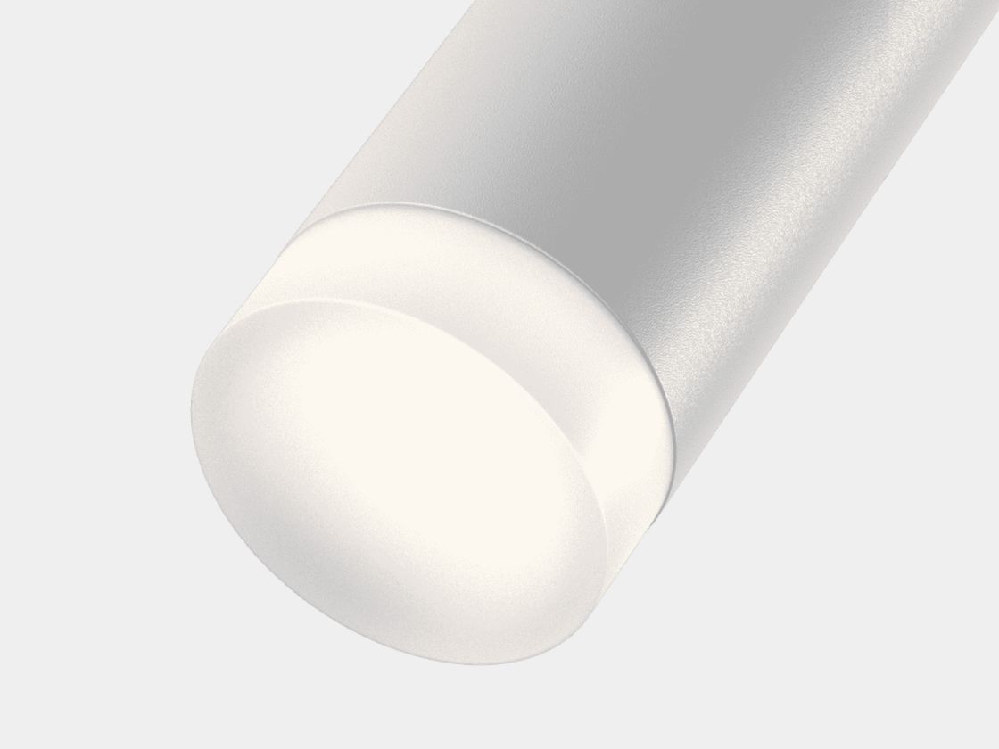 Акриловый белый дефлектор Mini Villy, вид под углом