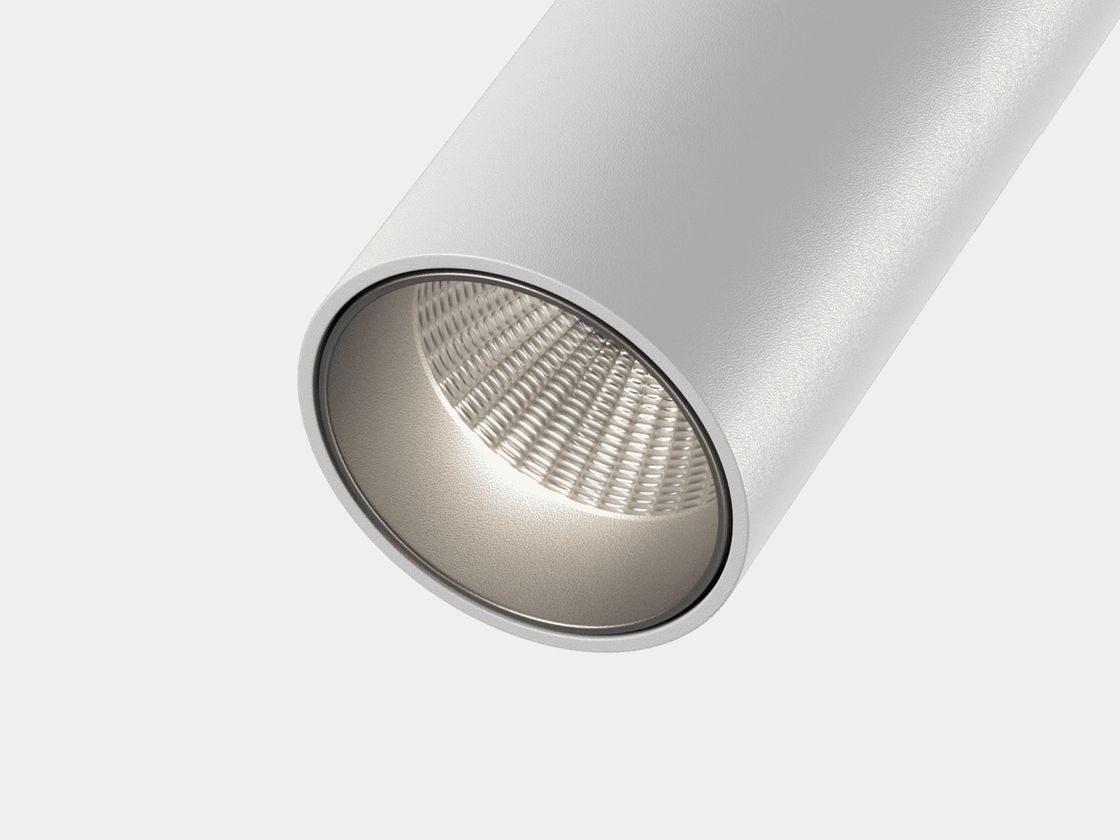 Серебристый дефлектор Mini Villy в корпусе светильника