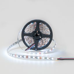 Светодиодная лента  5050, 60 LED/м, 19,2 Вт/м, 12В , IP20, Цвет: RGB + теплый белый, SWG560-12-19.2-RGBWW-M