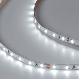 Лента светодиодная SMD 2835, 60 LED/м, 4,8 Вт/м, 24В , IP20, Холодный белый