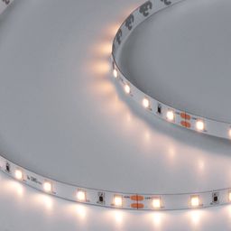 Лента светодиодная SMD 2835, 60 LED/м, 4,8 Вт/м, 24В , IP20, Теплый белый