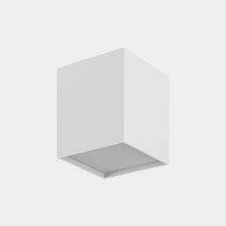 Накладной потолочный светильник белый, вид снизу