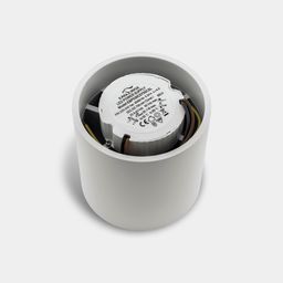 Внутренняя часть светильника с драйвером, вид сверху