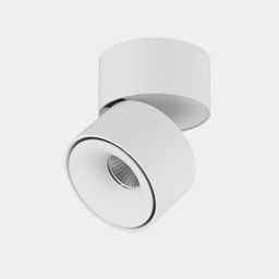 Накладной поворотный светильник спот, белый корпус