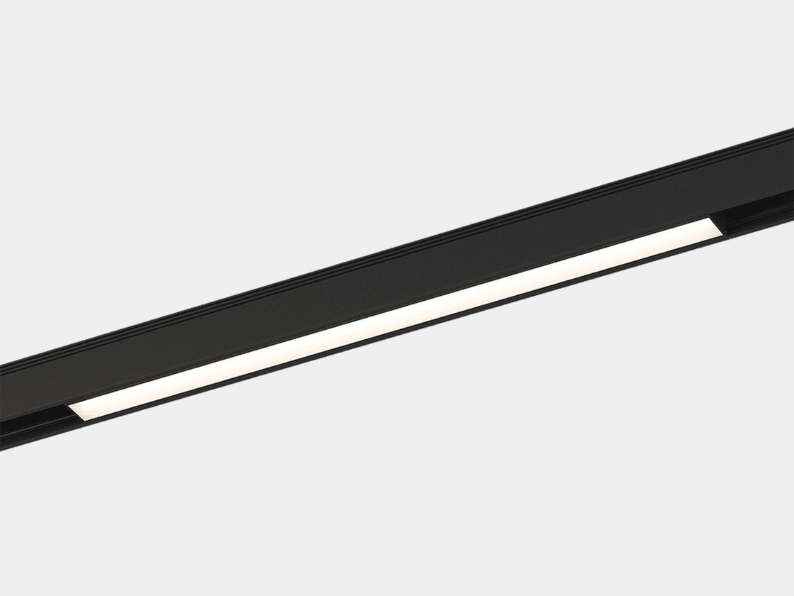 Светильник для трека SY черный, 24 Вт, теплый свет, SY-601212-BL-24-WW