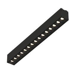 Подвесной трековый светильник SY черный, линейный корпус