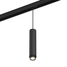 Подвесной светильник SY черный на треке, вид сбоку