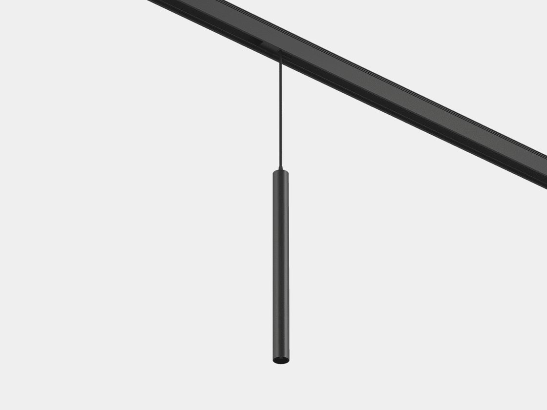 Светильник для трека SY черный, 7 Вт, теплый белый свет, SY-601243-BL-7-36-WW