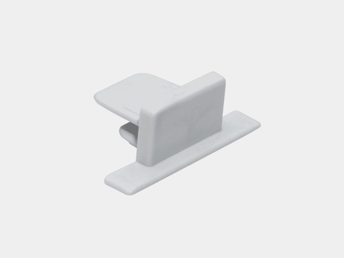 Заглушка для однофазного встраиваемого трека, белая, TR-RC-WH-ECS