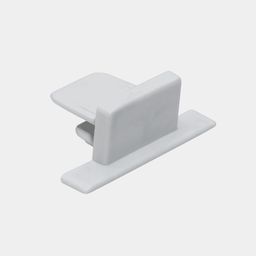 Заглушка для однофазного встраиваемого трека, белая, TR-RC-WH-ECS