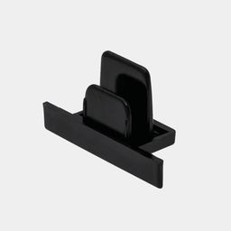 Заглушка для однофазного встраиваемого трека, черная, TR-RC-BL-ECS