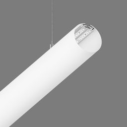 Подвесной профиль PT60-2,5 с лентой внутри, ракурс