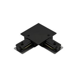 L образный коннектор для встраиваемого Трека угловой черный KXZ-RC-BL-L
