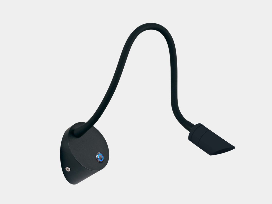 Настенный светильник WL на гибкой штанге, черный