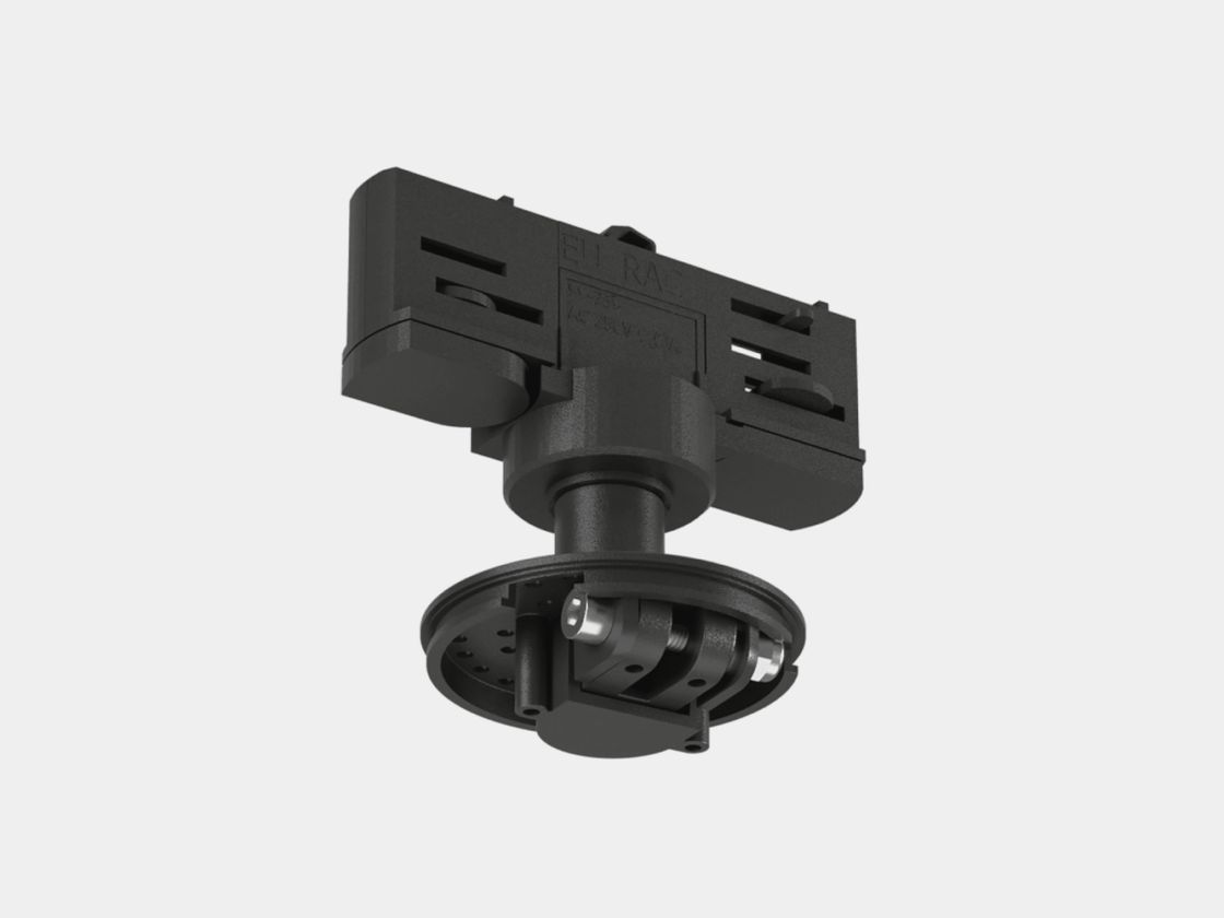 Сменное крепление M2 для трехфазного трека, черное