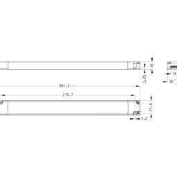 Блок питания для светодиодных лент 150 Вт LUX, L-150-24-LUX
