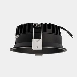 Светильник встраиваемый, боковой вид, пружинный крепеж