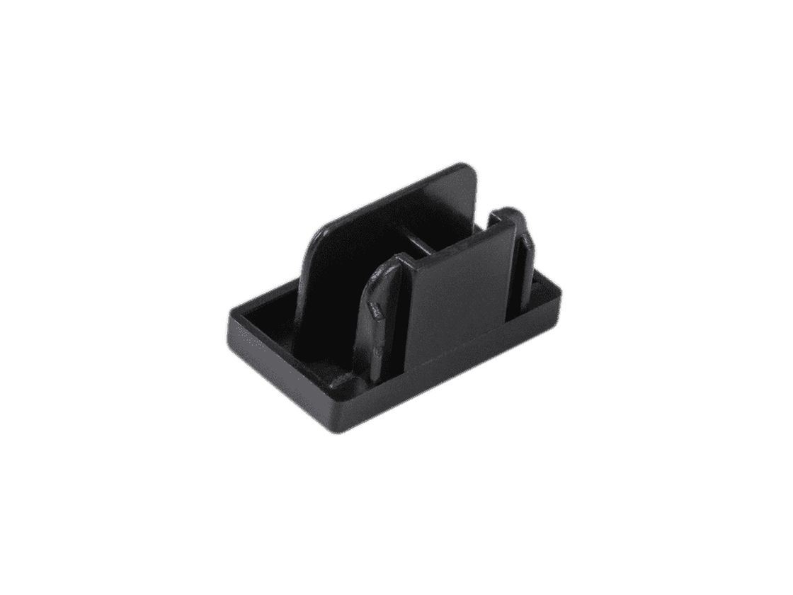 Черная заглушка однофазного трека, другой ракурс