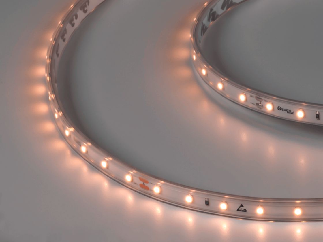 Светодиодная лента 24Вт IP65 теплое белое свечение, DSG360-24-WW-65