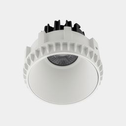 Потолочный светильник белый 12 Вт Теплый белый DL-TRE-1201-WH-WW