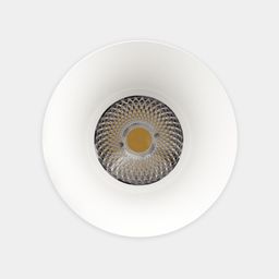 Лицевая часть светильника с линзой, вид спереди