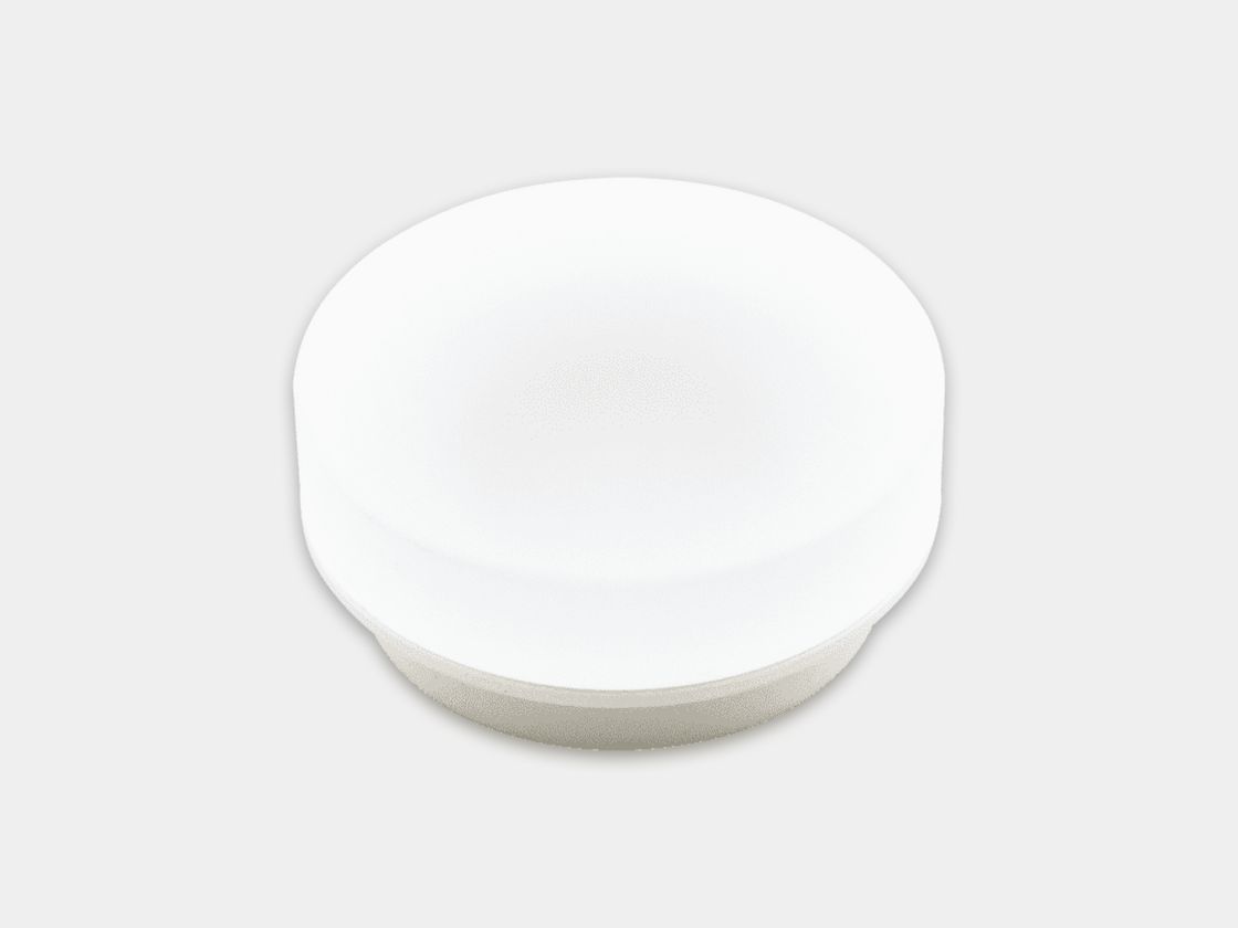 Круглая рамка для встраиваемого светильника, боковой ракурс