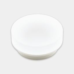 Круглая рамка для встраиваемого светильника, боковой ракурс