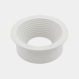 Круглая белая рамка MINI COMBO, вид сверху