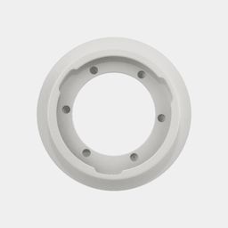 Круглая рамка MINI COMBO, посадочные отверстия, вид снизу