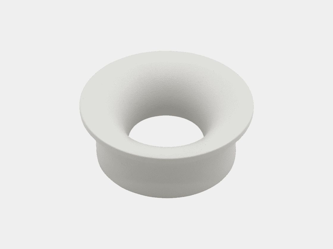 Круглая белая рамка MINI COMBO, вид сбоку