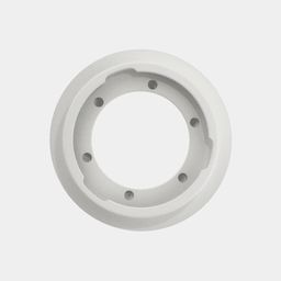 Круглая рамка MINI COMBO белая, вид сверху