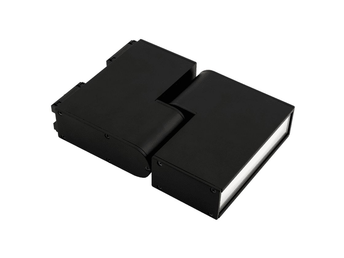 Трековый светильник SY, боковой ракурс с рассеивателем