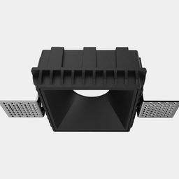 Черная рамка для встройки COMBO, вид снизу