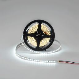Лента светодиодная SMD 2835, 126 LED/м, 13 Вт/м, 24В, IP20, Холодный белый