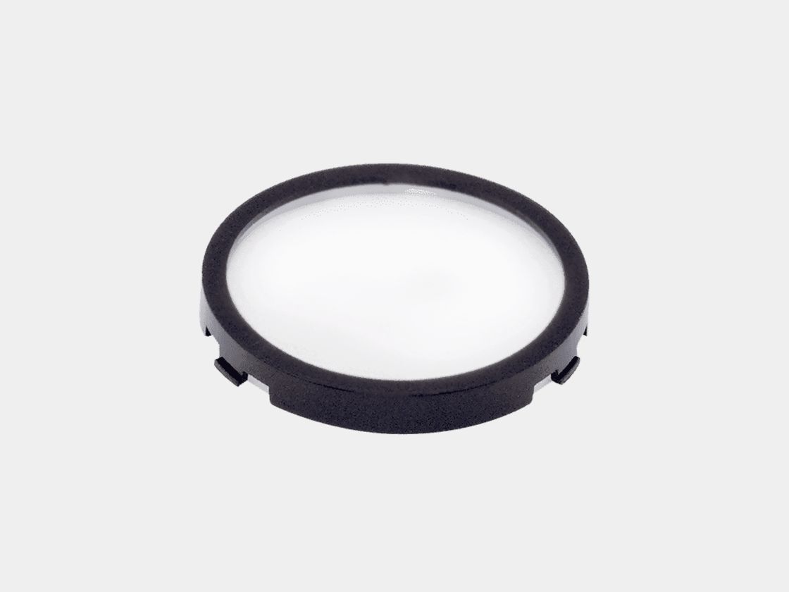 Матовое стекло-рассеиватель COMBO в черной рамке