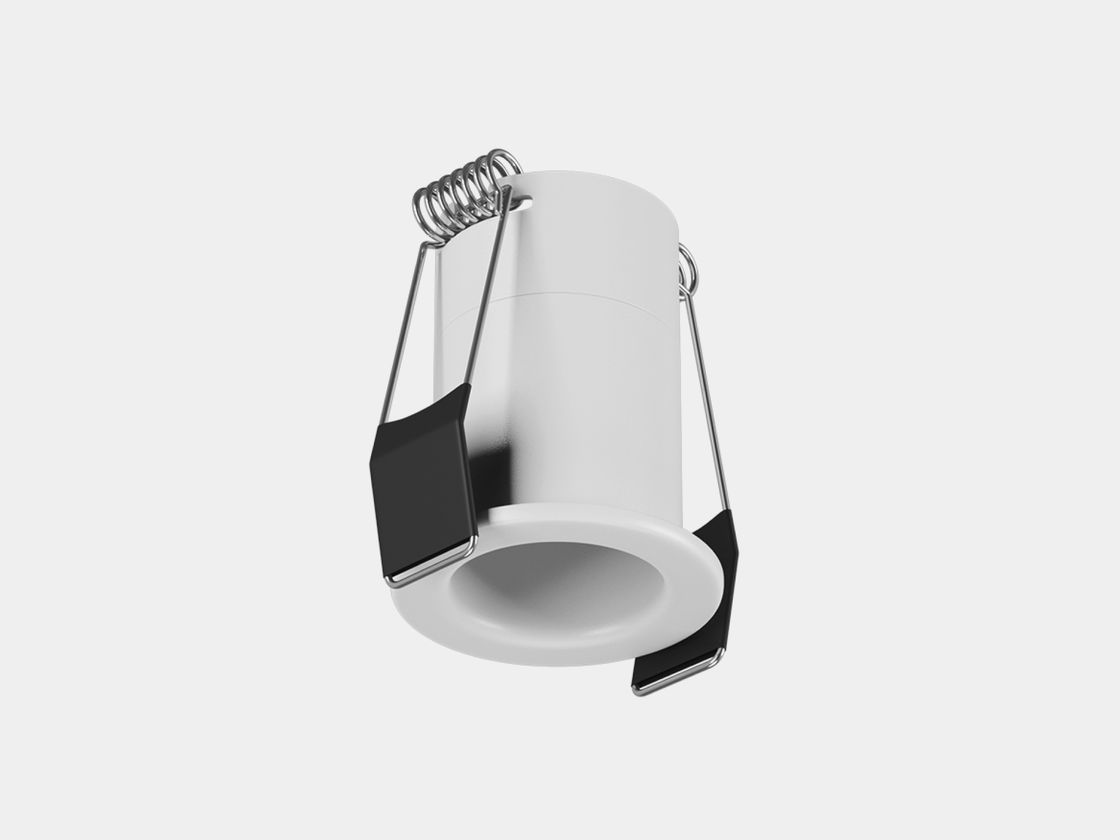 Встраиваемый светильник Hidden белый, вид сбоку