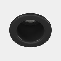 Встраиваемый светильник Hidden черный, вид спереди