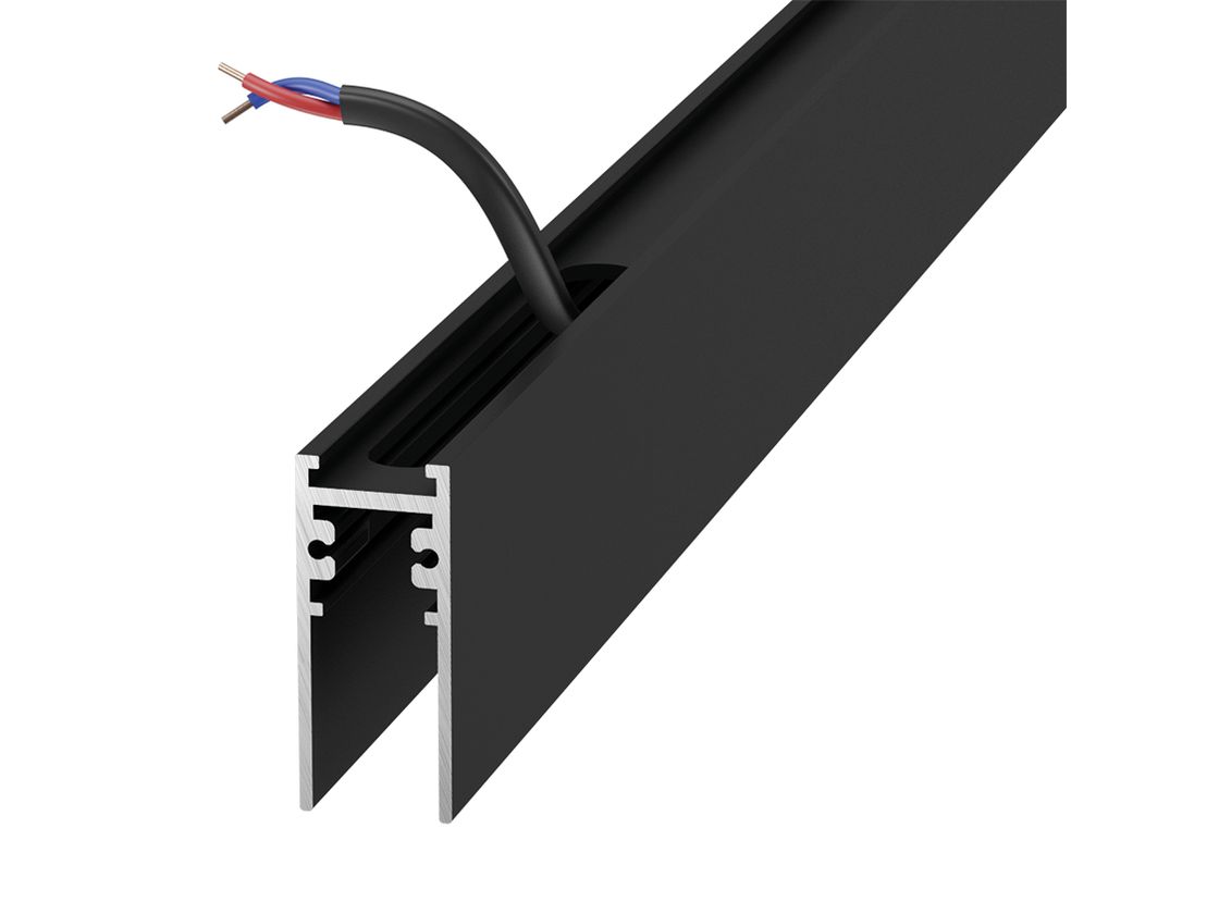 Черный магнитный трек SY mini, сечение и провода