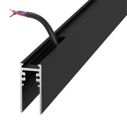 Трек магнитный накладной с проводами серии SY MINI, 48В, Черный , SY-mini-TR-001577-48-2.5