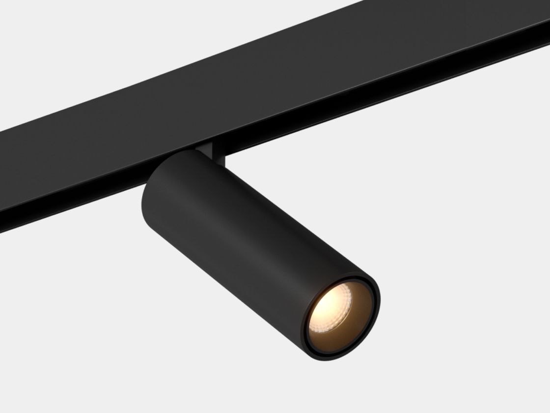 Светильник для низковольтного трека SY mini 11.6 Вт, SY-mini-522015E-11.6-48-BL-WW