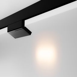 Светильник SY mini на треке, нижний ракурс