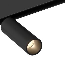 Трековый спот SY mini с включенным теплым светом