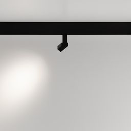 Спот на магнитном треке, направленный свет вниз