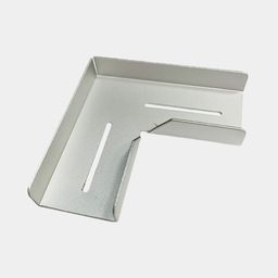 Угловой коннектор для профиля PS50, вид сверху