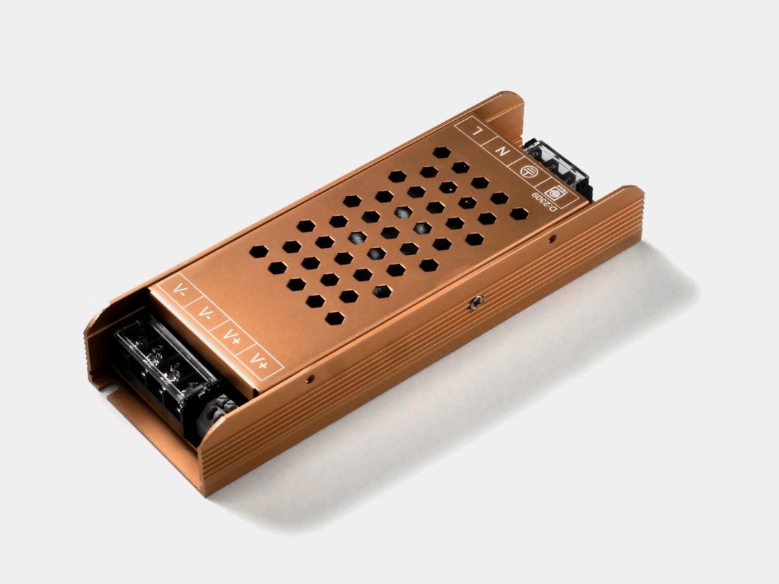 Открытый блок питания IP20 в перфорированном корпусе